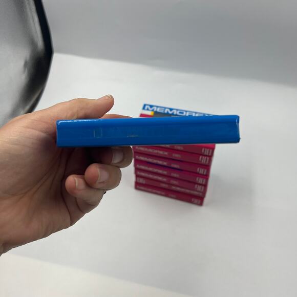 NOS Memorex DBS 90 Cassette Tapes SEALED Type 1 Normal Bias 8 Blank Tapes - Picture 2 of 9